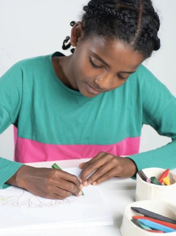Non-Toxic Beeswax Crayons for Kids | Emergency Activity Kit