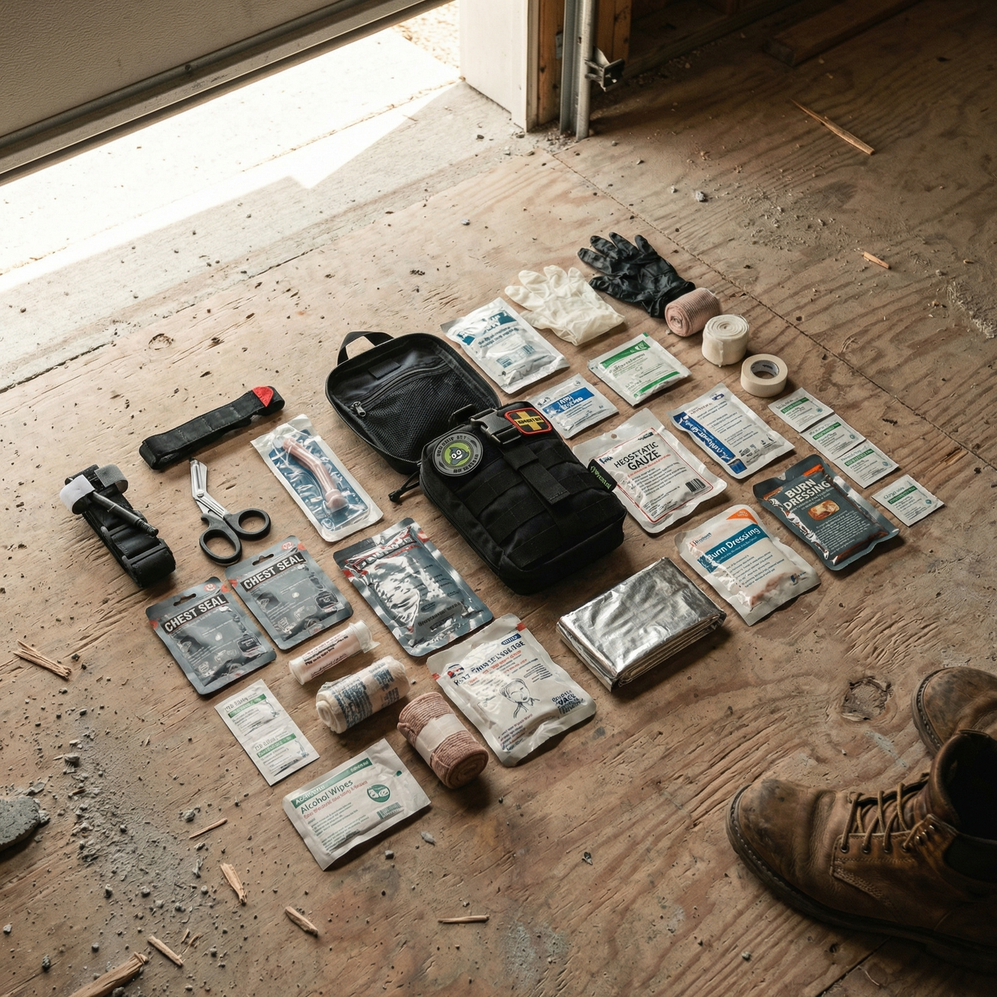 Emergency Trauma Kit – Advanced Storm Shelter First Aid Kit