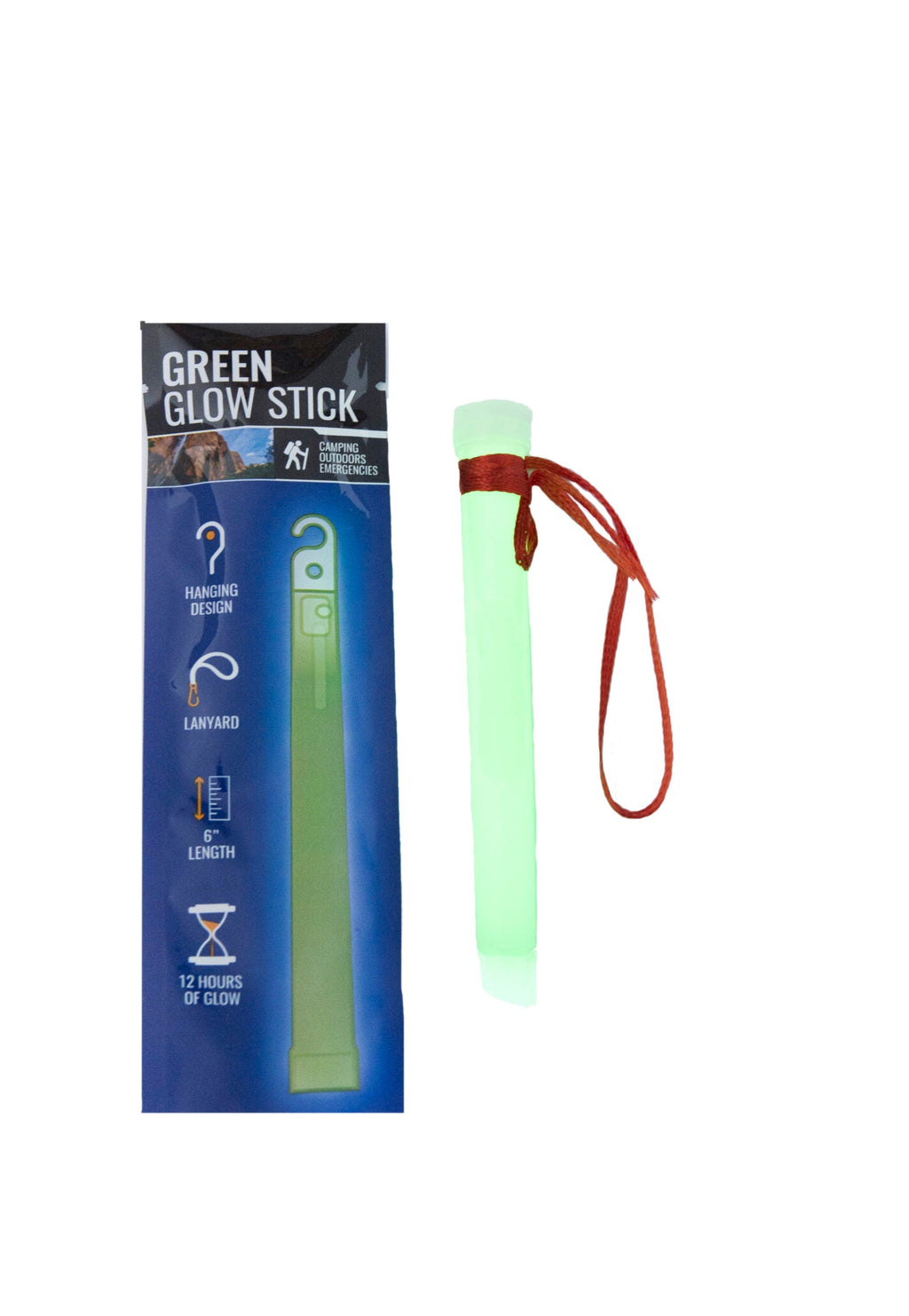 12-Hour Emergency Glow Stick – Battery-Free Survival Light