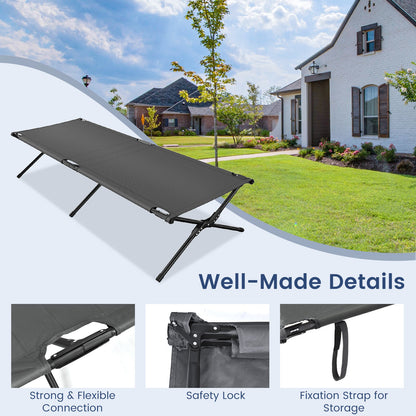 Folding Emergency Cot – Portable Shelter Sleeping Bed