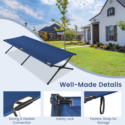 Folding Emergency Cot – Portable Shelter Sleeping Bed