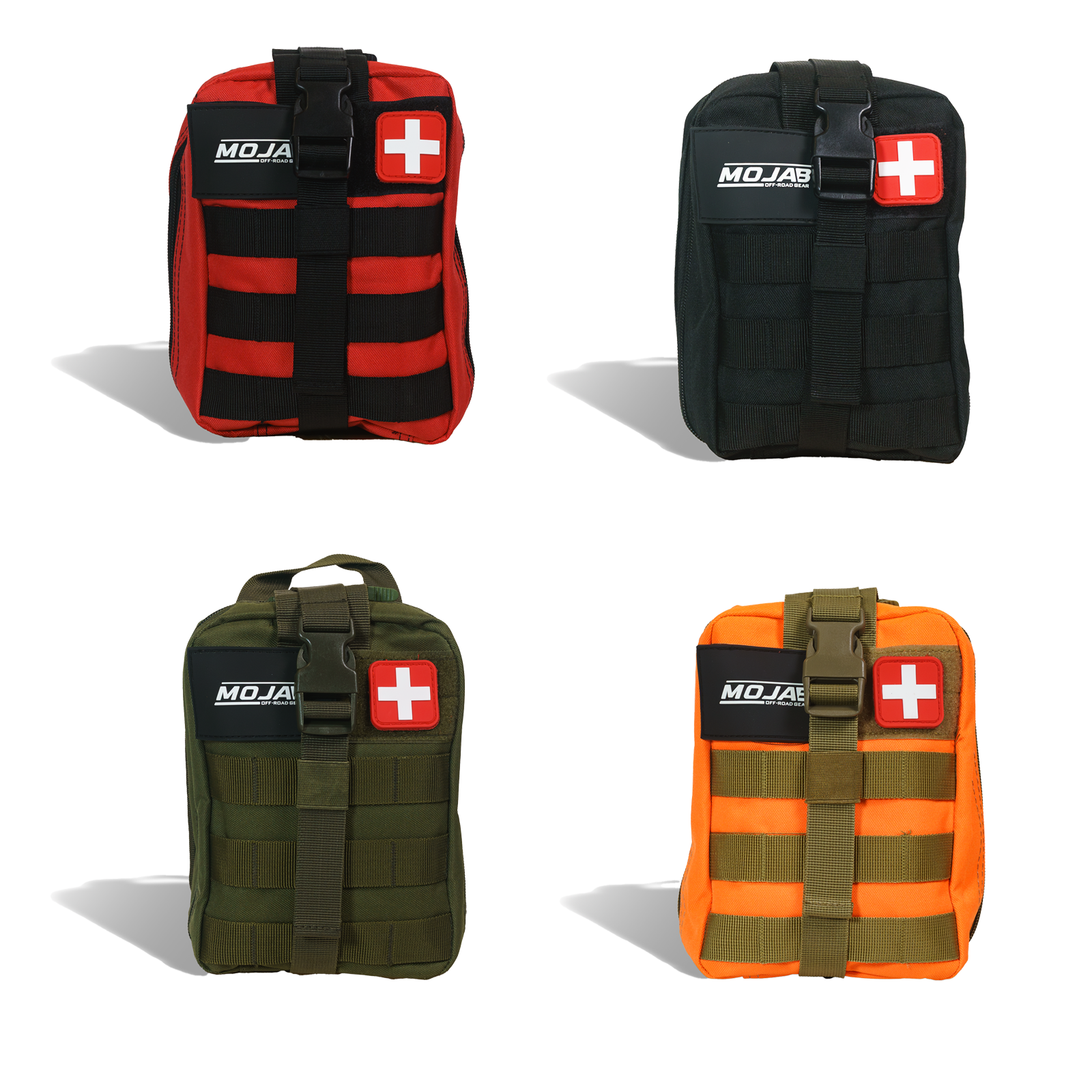 151-Piece Emergency First Aid Kit with MOLLE Medical Pouch