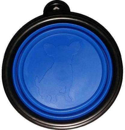 Emergency Pet Food & Water Bowl Set – 2 Pack Collapsible Travel Bowls