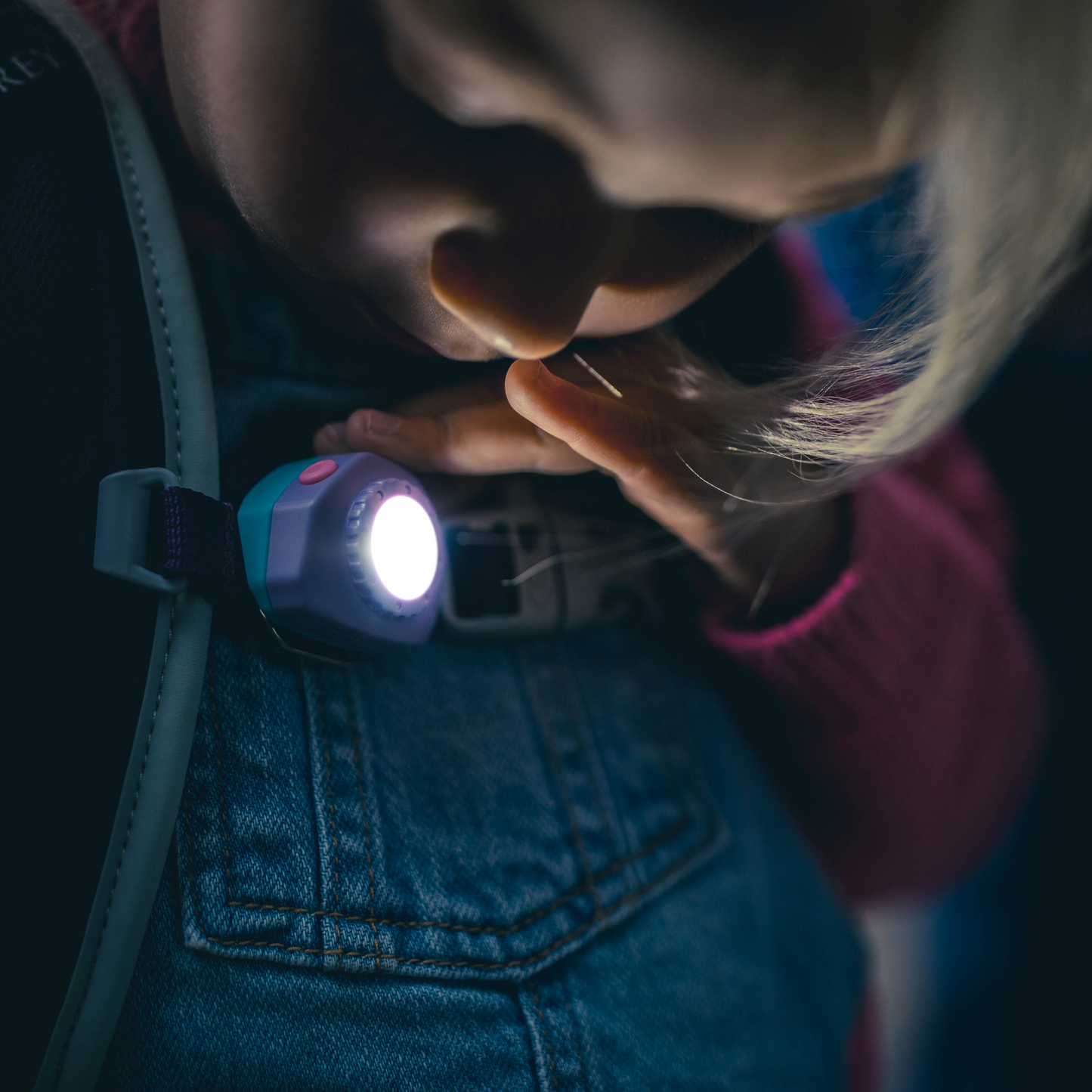 Kids Rechargeable Headlamp – Child Emergency & Storm Shelter Light