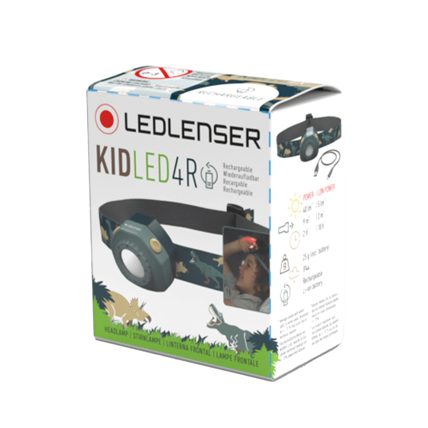 Kids Rechargeable Headlamp – Child Emergency & Storm Shelter Light