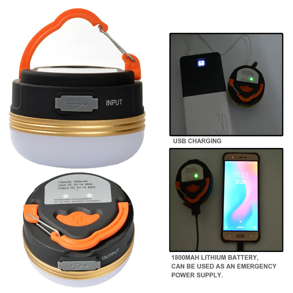 USB Rechargeable Emergency Lantern – Storm Shelter & Power Outage Light