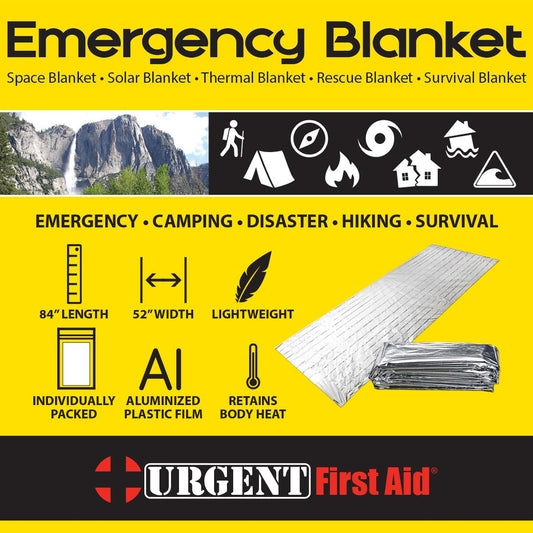 Emergency Mylar Blanket – Lightweight Thermal Emergency Blanket