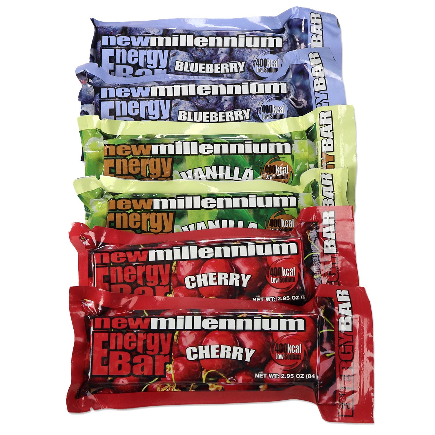 Emergency Food Bars Variety Pack – 6 Long Shelf-Life Ration Bars