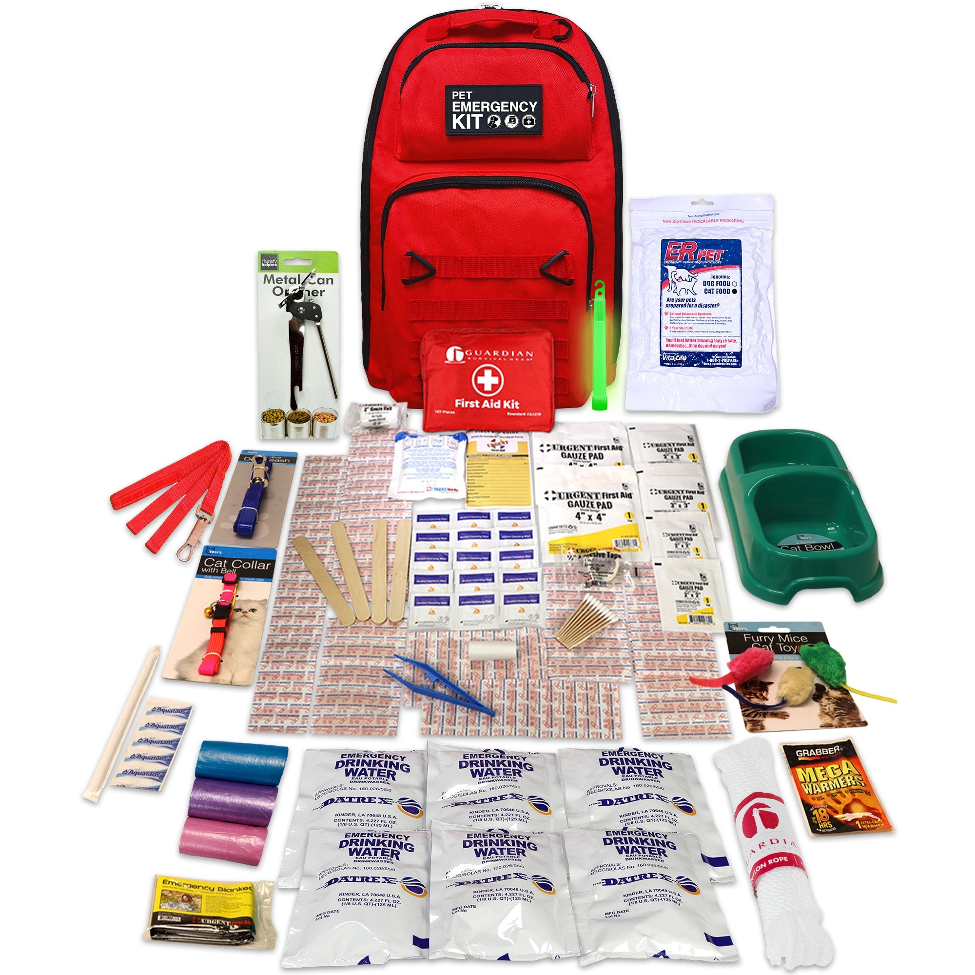 Deluxe Cat Emergency Kit – Pet Preparedness Go Bag