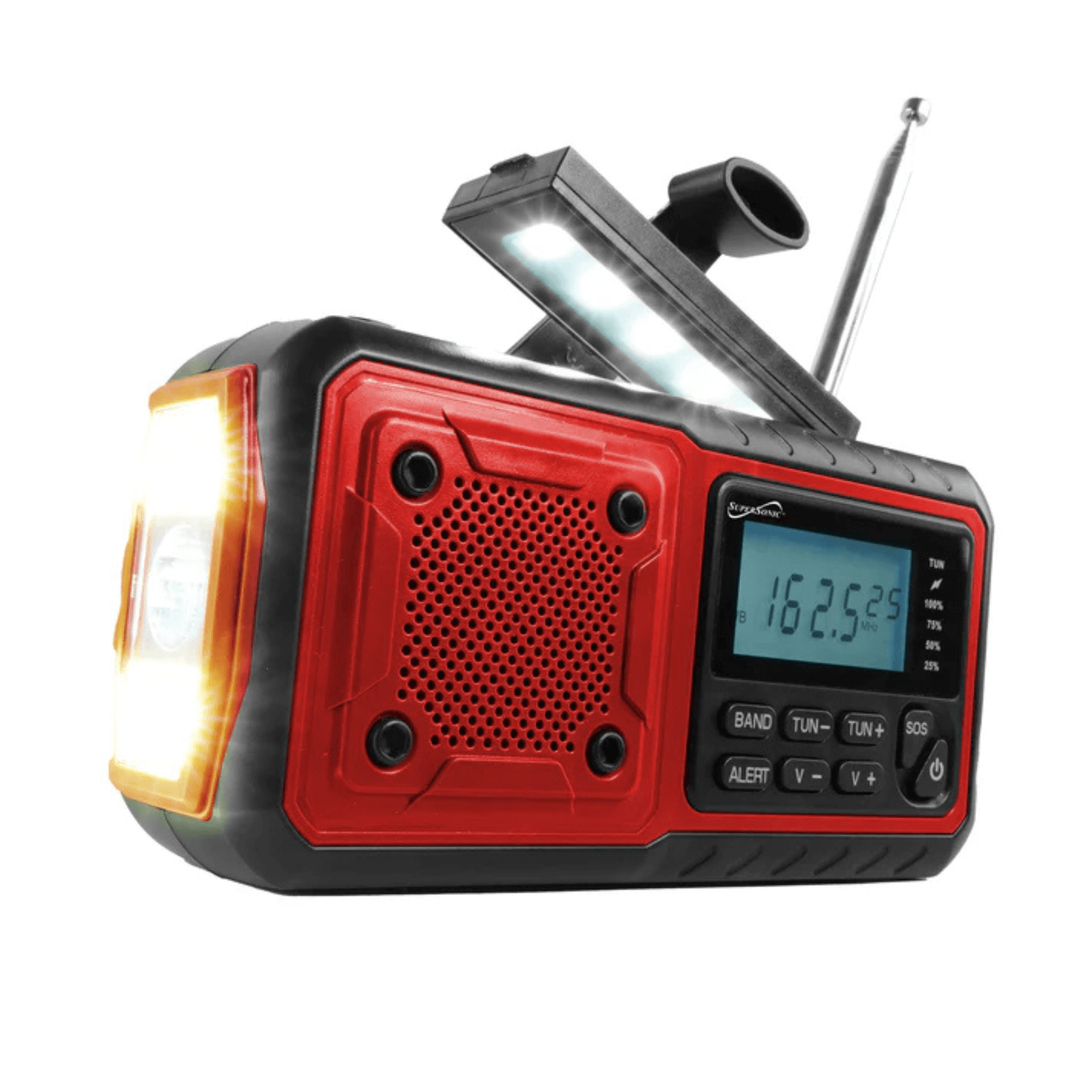 NOAA Emergency Weather Radio – Hand Crank Solar Storm Shelter Radio