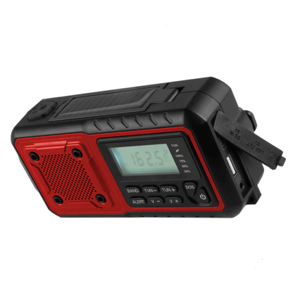 NOAA Emergency Weather Radio – Hand Crank Solar Storm Shelter Radio