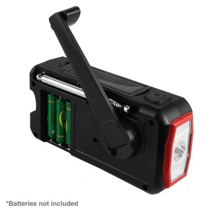 NOAA Emergency Weather Radio – Hand Crank Solar Storm Shelter Radio