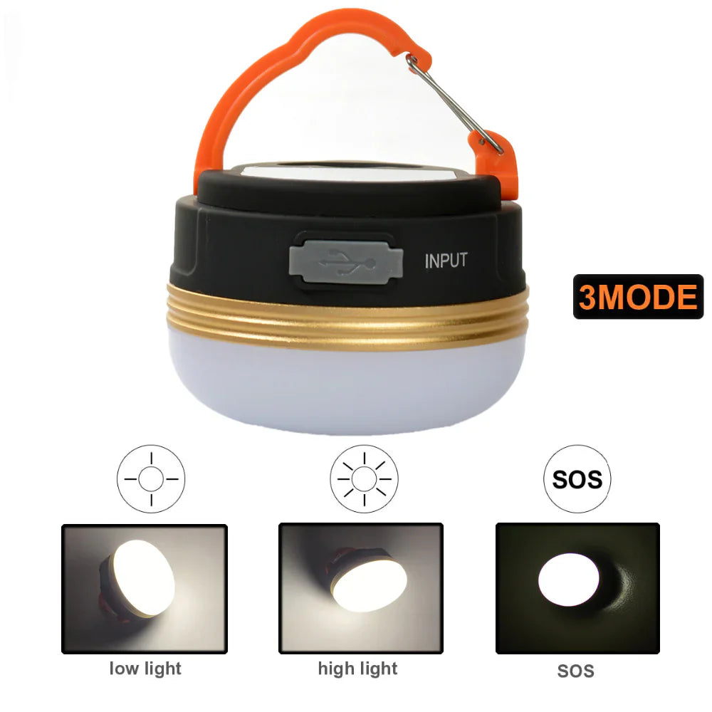 USB Rechargeable Emergency Lantern – Storm Shelter & Power Outage Light